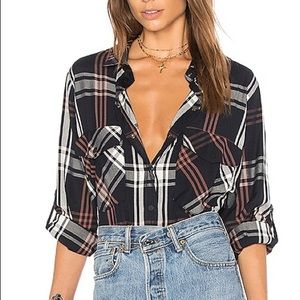 Sanctuary Boyfriend Plaid Shirt